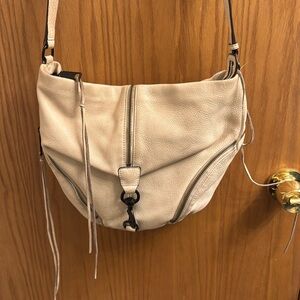 Rebecca minkoff white cross body purse